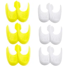 1 Pair Sneaker Shield Sneakers Anti Crease Wrinkled Fold Shoes Support Toe Cap Sport Ball Shoes Head Stretcher Head Shield