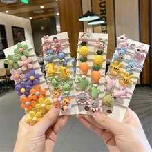10pcs Girls Hair Accessories nylon ties Elastic Hair Bands Children Ponytail Holder Rubber Bands Kids Headband gum for hair