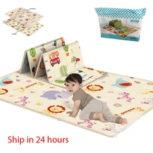 180x100x1cm Foldable Baby Play Mat Children's Carpet Children Room Climbing mat Non-Toxic Kids Rug Activitys Games Toys