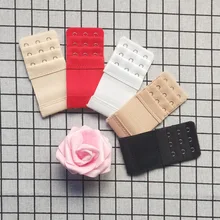 1PC Bra Extender Strap Extension 3 Hooks 3Rows Womens Intimates Lengthened Bra Hook Extenders Underwear Accessoires 3 Buckles