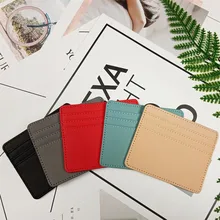 1pc Card Holder Slim Bank Credit Card ID Cards Coin Pouch Case Bag Wallet Organizer Women Men Thin Business Card Wallet