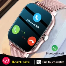 2022 New Smart Watch Women Bluetooth Call Watch Fitness Tracker Waterproof Sport Smart Clock Fashion Ladies Men Smartwatch Woman