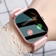 2022 New Women Bluetooth Call Smartwatch Men Customize The Watch Face 1.69 HD Full Touch Screen Fashion Ladies Smart Watch Woman