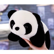 20cm Cute Lying Panda Doll National Treasure Zoo Plush Toy