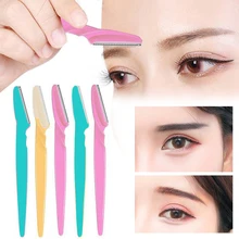 3/10Pcs Eyebrow Razor Eyebrow Trimmer Hair Remover Set Women Face Razor Eyebrow Trimmers Blades Shaver For Makeup Cosmetic Women