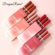 3PCS/Set Velvet Matte Lip Gloss Matte Long Lasting Waterproof Lipstick Nourish Moisturizing Professional Lip Makeup Gift TSLM