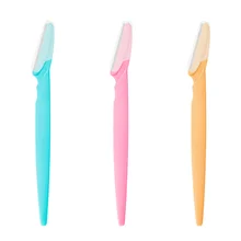 3Pcs Eyebrow Trimmer Eyebrow Razor Shaver Blade Eye Brow Shaper Face Razor Facial Hair Remover For Women Makeup Tools