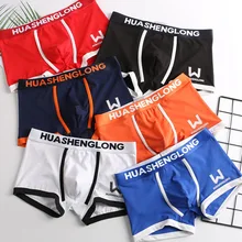 3Pcs/Lot Boxershorts Men Boxers Male Underwear Man Panties Cotton Soft Short Boxer Mens Breathable Comfortable Boxer Underpants