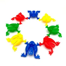 5/10/20 Pcs Jumping Frog Bounce Fidget Toys For Kids Novelty Assorted Stress Reliever Toys For Children Novelty Gift