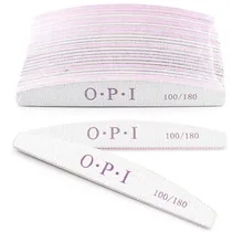 5/10Pcs Professional Nail File 100/180 Sandpaper Strong Thick Nail Files Buffer For Manicure Sanding Half Moon Lime Nail Tools