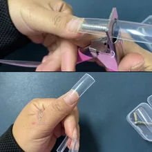 50pcs/box Small Magnet for Acrylic Nails Manicure Tips False Nail Edge Cutter Tip Sizing Salon Art Tool