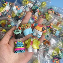5pcs Random 8cm LOL Boys Series Doll Clothes Set Cute Temperament Children's Dress Up Toys Children's Birthday Gifts