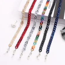 Acrylic Glasses Chain Fashion Neck Chains Lanyard Pendant Mask Holder Eyeglass Woman Ropes Cord For Glasses Summer Accessories