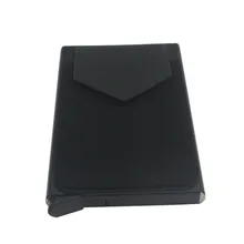 Aluminum Card Holder RFID Credit Card Holder Automatic Pop-up Bank Card Box Lycra Cover Card Holder