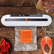 Best Electric Vacuum Sealer Machine Automatic Food Vacuum With 10pcs Food Saver Bags Household Packaging Machine