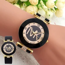 Brand TVK Watch Women Gift Fashion Watches Black Luxury Clock Silica Gel Quartz Woman Wristwatch Relogio Masculino Zegarek Damsk