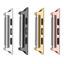 Connector Adapter for Apple Watch Series 6 40mm 49mm Band Connectors for Apple Watch 44mm 45/41mm Stainless Steel 8 7 SE 5 4 3