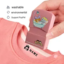 Custom-made Baby Name Stamp Sticker DIY for Children Name Seal student clothes chapter Not Easy To Fade Security Stickers Gift
