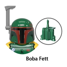 Din Djarin Building Blocks Jango Boba Fett Grogu Baby Yoda Bricks Paz Vizla Bo-Katan Action Figure Toys