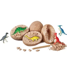 Dinosaur Eggs jurassic Park Tyrannosaurus Model Toys Scientific Mining Dinosaur Archeology Digging Educational Toys For Kid Boy
