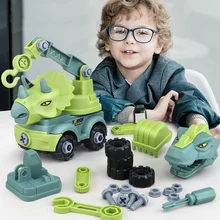 Dinosaur Engineering Truck Can Be Assembled and Disassembled