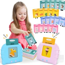 Educational Learning Talking Sight Words Flash Cards Kindergarten Kids English Language Electronic Book Toddlers Reading Gadget