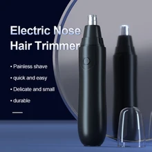 Electric Nose Hair Trimmer for Men Trimmer Nose Removal Automatic Washable Clean Razor Shaver Men's Nose Hair Epilator Clipper