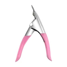 Fake Nail Cutter Professional Nail Clippers Straight Edge Acrylic Nail Clipper Tips Manicure Cutter Guillotine Cut False Nails