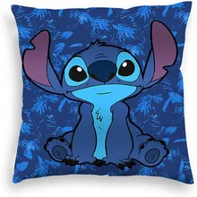 Hot Disney Stitch Cushion Cover Plush Toys Stitch Pillowcase Anime kawaii Pillow Cases Home Decoration Gift 45x45cm