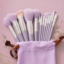 New 13Pcs Makeup Brush Set Makeup Concealer Brush Blush Loose Powder Brush Eye Shadow Highlighter Foundation Brush Beauty Tools
