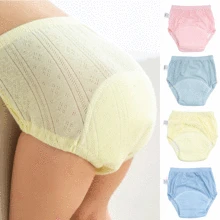 Newborn Training Pants Baby Washable Underwear Boy Girl Cloth Diapers Reusable Nappies Infant Diapers Panties 锌芯写谐褍蟹薪懈泻懈 褌褉褍褋懈泻懈