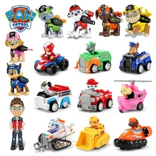 Paw Patrol Toy Set Car Puppy Patrol Dog Patrulla Canina Action Figures Model Chase Ryder Pat Patrol Car Kids Birthday Toy Gifts