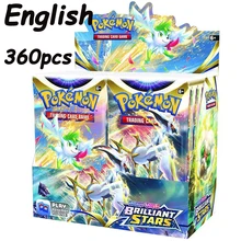 Pokemon 360Cards Toys Spanish French English SILVER TEMPEST Lost Origin Astral Radiance Brilliant Stars Collection Box Card