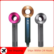 Professional Hair Dryer Powerful Wind Salon Negative Ionic Blow Hair Dryers Hot/Cold Air Blow Dryer Free Shipping