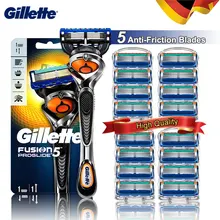 Shaving Razor Blades for Gilllette Fusion 5 Proglide Proshield Manual Shaver Shaving Head Replaceable Blades Men's Shaver Set
