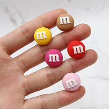 Single Sale 1Pcs PVC Shoe Charms Accessories Funny DIY Chocolate Beans Shoes Buttons Decoration Jibz For Croc Charms Kids Gift