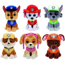 Skye Rocky Zuma Chase Marshal Rubber Everest Ty Beanie Animals Dog Paw Patrol Plush Toy