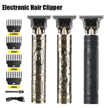T9 Hair Clipper Professional Electric Hair Trimmer For Men 0mm Barber Hair Cutting Machine Cordless Beard Shaver