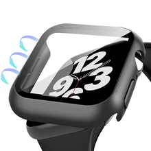 Tempered Glass Screen Protector For Apple Watch Series 8 7 6 5 SE 2020 41mm 45mm 44mm 40mm Iwatch S7 Protective Film Protection