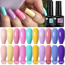 UR SUGAR Spring Color Nail Gel Polish 90 Colors Pink Purple Yellow Blue Semi-permanent UV Gel Soak Off UV Lamp Cure Nail Varnish