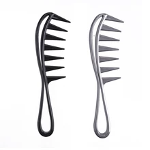 Wide Tooth Shark Plastic Comb Curly Hair Salon Hairdressing Comb Massage for Hair Styling Tool for Curl Hair