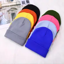 Winter Hats for Unisex New Beanies Knitted Solid Cute Hat Lady Autumn Female Beanie Caps Warmer Bonnet Men Casual Cap Wholesale