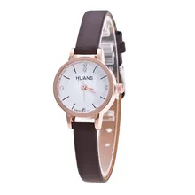 Women Watches Vintage Small Dial Watch Sweet Leather Strap Casual Women's Watches Bracelet Quartz Ladies Watch Women Clock Wrist
