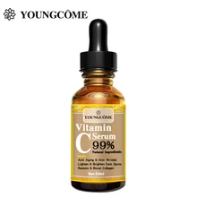 YOUNGCOME New Vitamin C Whitening Face Serum Hyaluronic Acid Facial Skin Spot Purifying Serum Dark Spot Remover Cosmetics
